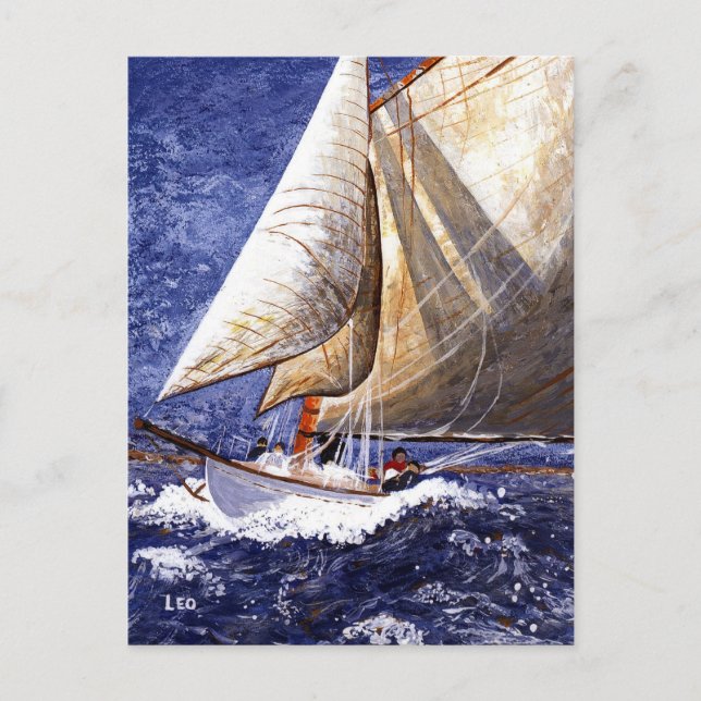 Sailboat Postcard (Front)