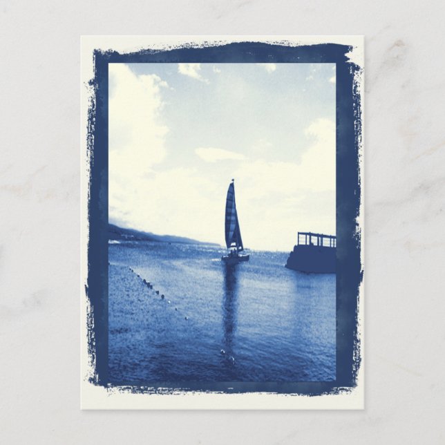 sailboat postcard (Front)