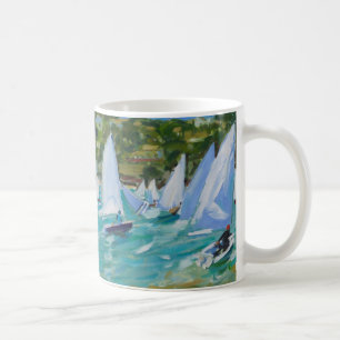 Sailboat Race Coffee Mug