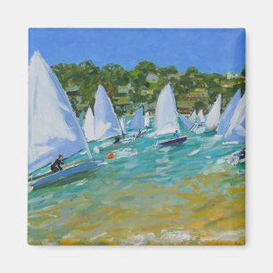 Sailboat Race Magnet