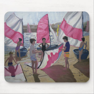 Sailboat Royan France 1992 Mouse Pad