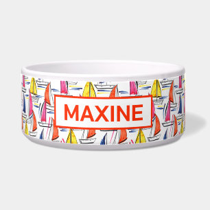 Sailboat Sailing Nautical Summer Pattern Pet