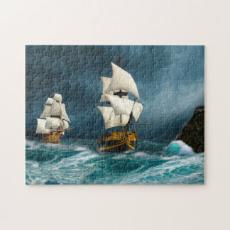 Sailboat sea boardgame sailing ship for adults jigsaw puzzle