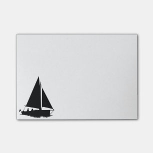 Sailboat Silhouette Post-it Notes