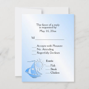 Sailboat Theatre RSVP with Menu Choice of Entree