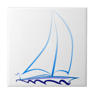 Sailboat Tile