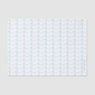Sailboat tissue paper
