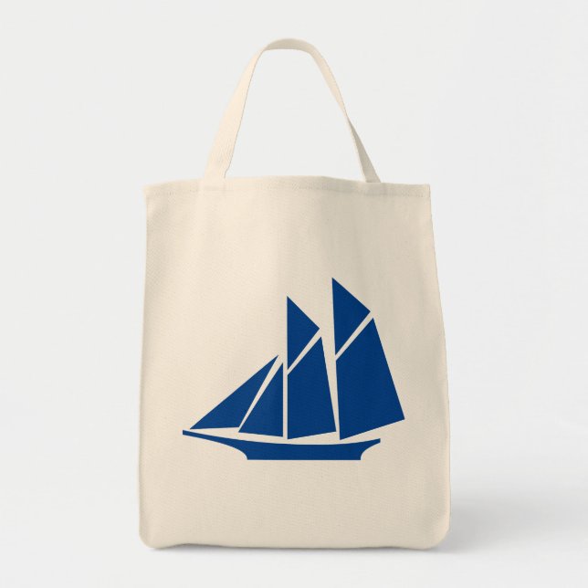 SAILBOAT TOTE BAG (Front)