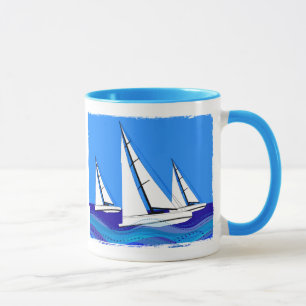 Sailboat Trio Mug