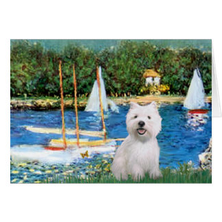 Sailboats at Argenteuil - Westie 2
