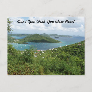 Sailboats At St.John Postcard