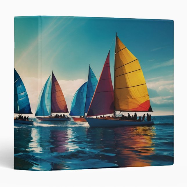 Sailboats Binder (Front/Spine)