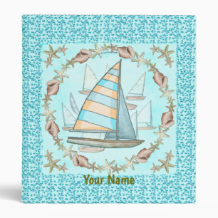 Sailboats binder