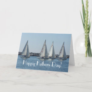 Sailboats Fathers Day Card