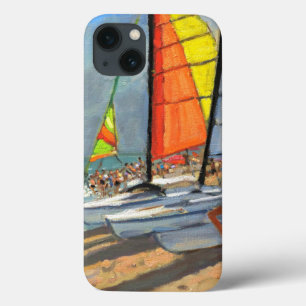 Sailboats Garrucha Spain iPhone 13 Case