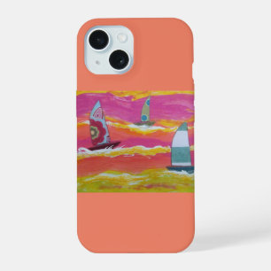 Sailboats iPhone 15 Case