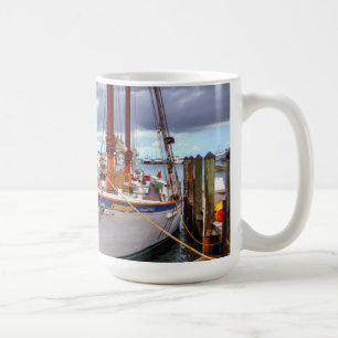 Sailboats Morred At Key West Coffee Mug