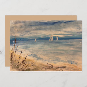 Sailboats Notecard