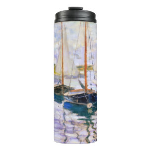 Sailboats on the Seine at Petit  Claude Monet      Thermal Tumbler