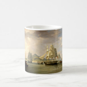 sailboats painting 42 coffee mug