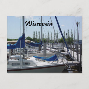 Sailboats Postcard