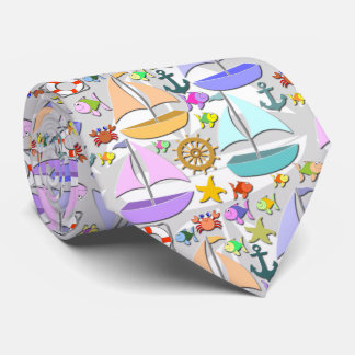 Sailboats Tie