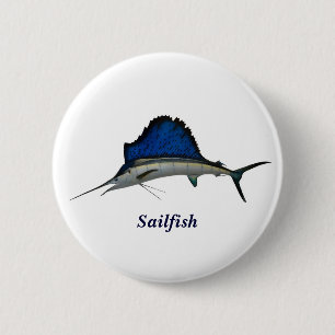 Sailfish 2 Inch Round Button