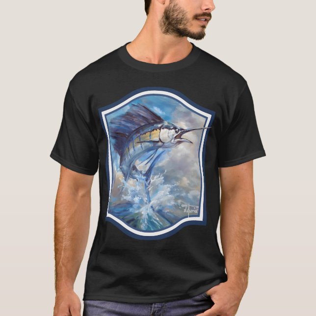 Sailfish and Frigate T-Shirt (Front)