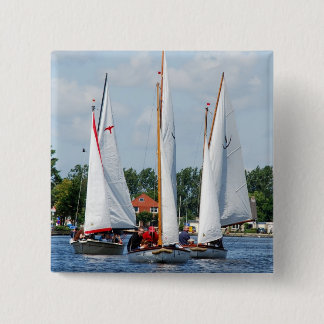 Sailing 2 Inch Square Button