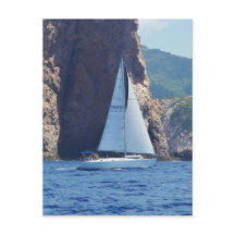 Sailing Along The Coast Of Sardinia