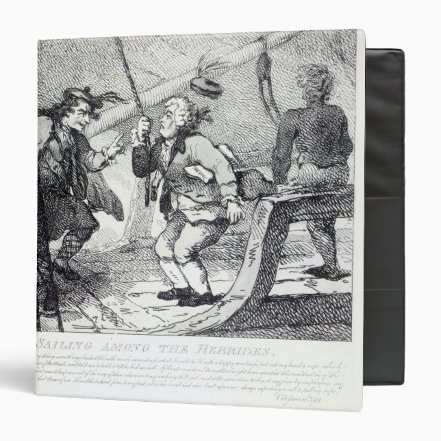 Sailing Among the Hebrides Binder (Front/Inside)
