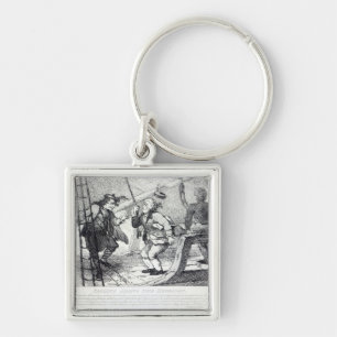 Sailing Among the Hebrides Keychain