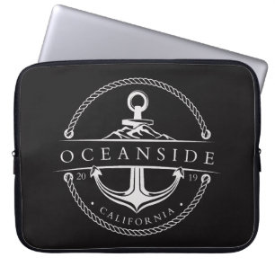 Sailing Anchor Oceanside California 2019 Laptop Sleeve