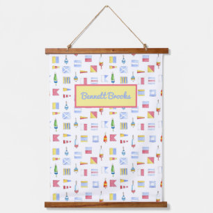 Sailing and Nautical Boys Hanging Tapestry