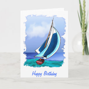 Sailing Away Card