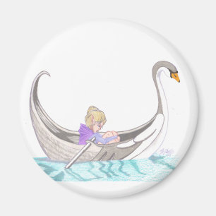 Sailing away magnet