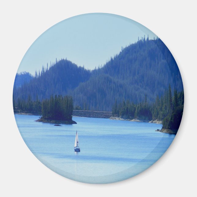 Sailing away..... magnet (Front)