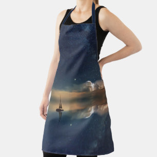Sailing Away to the Clouds Apron