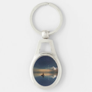 Sailing Away to the Clouds Keychain