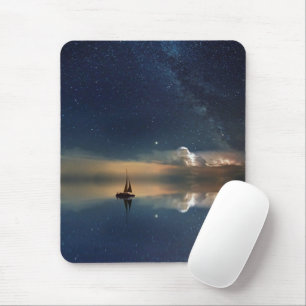Sailing Away to the Clouds Mouse Pad