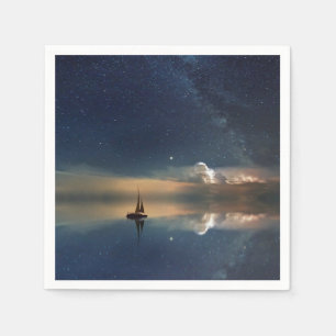 Sailing Away to the Clouds  Napkin