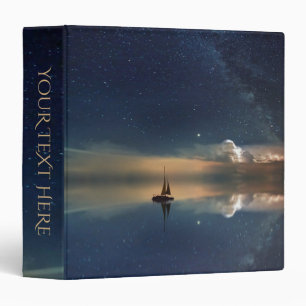 Sailing Away to the Clouds Personal Binder