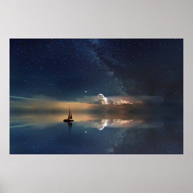 Sailing Away to the Clouds  Poster (Front)