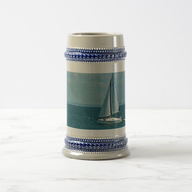 Sailing Beer Stein (Center)