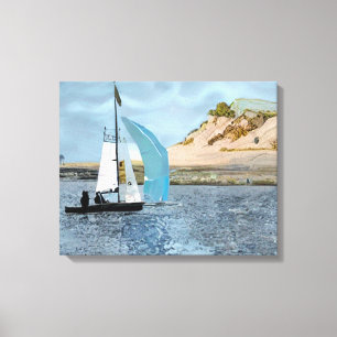 SAILING BOAT CANVAS PRINT