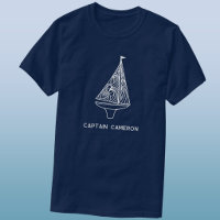 Sailing Boat Captain Name Nautical
