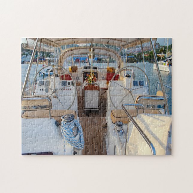 Sailing Boat Grenada Caribbean. Jigsaw Puzzle (Horizontal)
