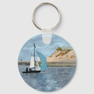 SAILING BOAT KEYCHAIN