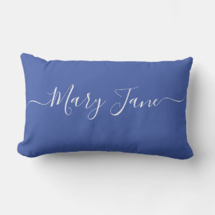 Sailing Boat Named Lumbar Pillow