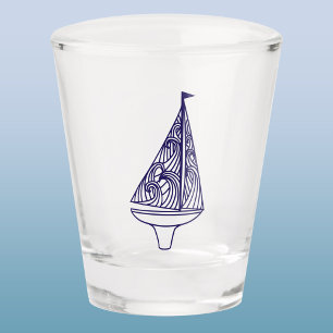 Sailing Boat Shot Glass